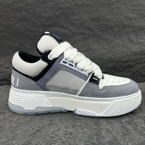 Amiri Patchwork Leather Sneakers - Picture 9 of 16